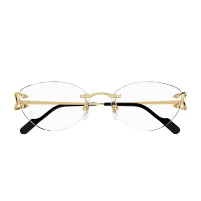 Cartier Ct0487 O C De  In Gold