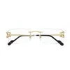 Cartier Ct0050o001 Gold Gold Transparent