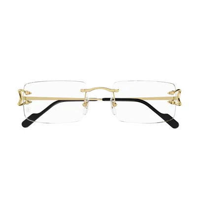 Cartier Ct0488o Décor C Classique 001 Gold Glasses