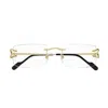 Shop Cartier Ct0488o Décor C Classique Eyeglasses
