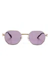 Cartier Ct0500s Sunglasses In Gold