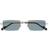 Cartier Ct0501s-008 Silver-silver-light Blue