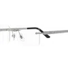 Cartier Ct0511o-003ruthenium-ruthenium-transparent In Metallic