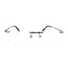 Cartier Ct0512o Santos De  003 Ruthenium Glasses