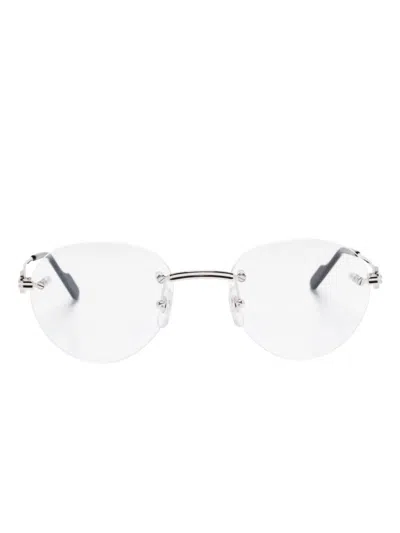 Cartier Ct0514o Glasses In 银色