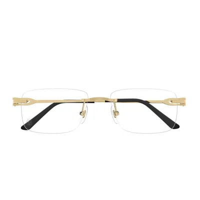 Cartier Ct0521o C De Eyeglasses In Gold