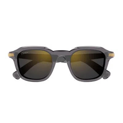 Cartier Ct0536s Première De Sunglasses In Neutral