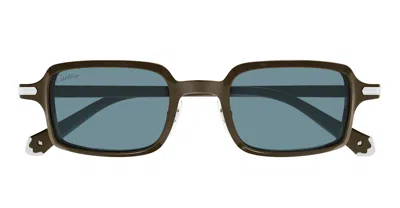 CARTIER CT0539S-005 - BROWN SUNGLASSES
