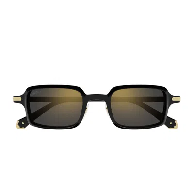 Cartier Ct0539s Première De  001 Black Grey Glasses