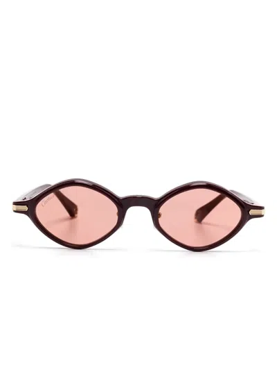 Cartier Ct0540s Sunglasses In 红色
