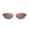 Cartier Clash Sunglasses In Gold
