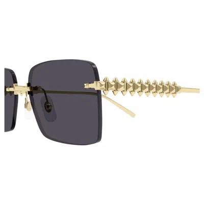 Cartier Ct0545s-002gold-gold-smoke