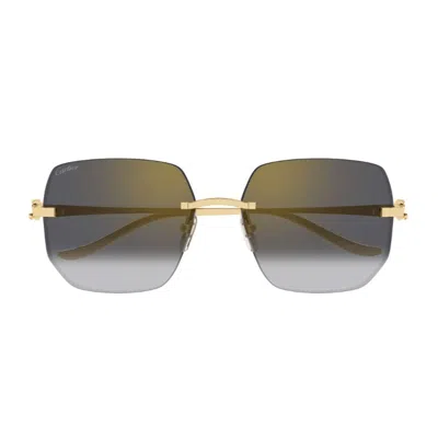 Cartier Ct0549s Panthere De Sunglasses In Multi
