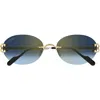 Cartier Round Sunglasses