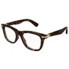 Cartier Ct0558o-002havana-havana-transparent In Brown