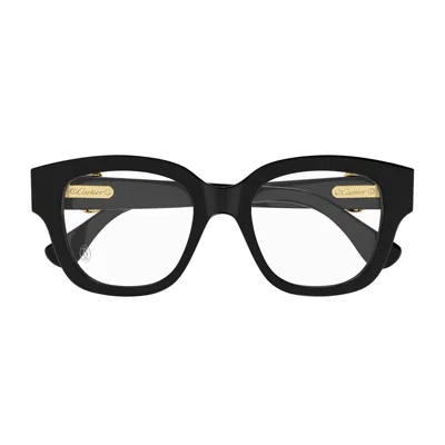 Cartier Ct0566o Panthère C De  005 Black Glasses