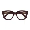 Cartier Ct0566o Panthère C De Eyeglasses In Red