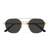 Cartier Ct0571s Santos De Sunglasses In Gold