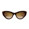 Cartier Ct0596s Panthere De Sunglasses In Brown