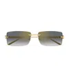 Cartier Ct0604s Clash De Sunglasses In Gold
