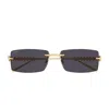 Cartier Ct0604s Clash De Sunglasses In Gold