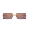 Cartier Ct0604s Clash De Sunglasses In Pink