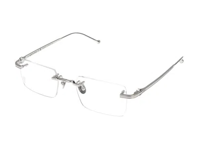 Cartier Ct0619o Titanium Rimless Eyeglasses In Metallic