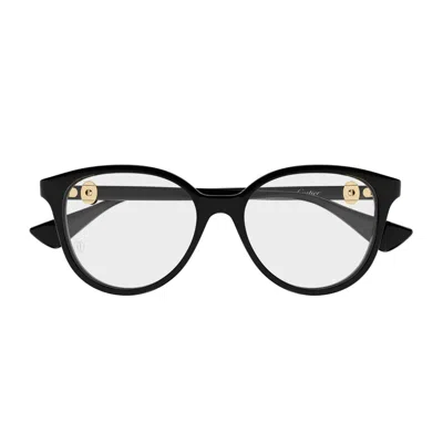 Cartier Ct0643o C De  001 Black Glasses