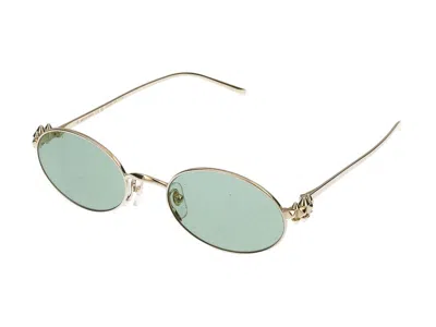 Cartier Ct0644s Metal Frame Sunglasses In Gold
