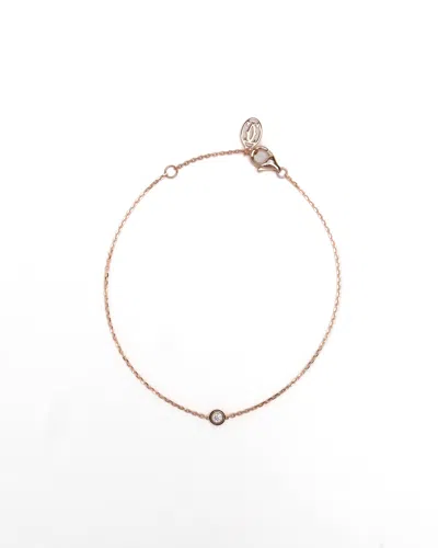 Cartier D'amour Diamond Bracelet, Mini Model In Pink