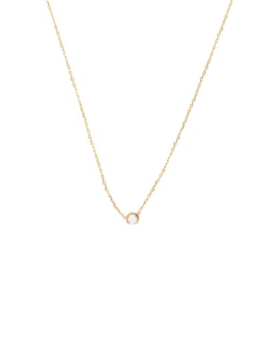 Cartier D'amour Diamond Necklace, Mini Model In Gold