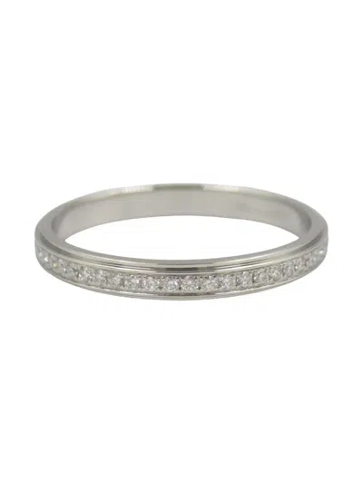 Pre-owned Cartier 2010s Platinum-diamond D'amour Full Eternity Ring In Silver