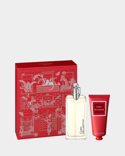 Cartier Déclaration 2-piece Fragrance Gift Set In Red