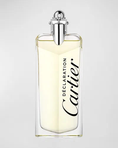 Cartier Declaration Eau De Toilette, 3.3 Oz. In White