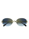 Cartier Round Sunglasses