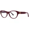 Cartier Demo Cat Eye Ladies Eyeglasses Ct0315o 003 53