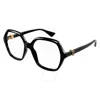 Cartier Demo Hexagonal Ladies Eyeglasses Ct0492o 001 57