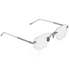 Cartier Demo Rectangular Men's Eyeglasses Ct0228o 003 54