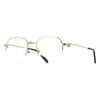 Cartier Demo Round Men's Eyeglasses Ct0446o 001 51