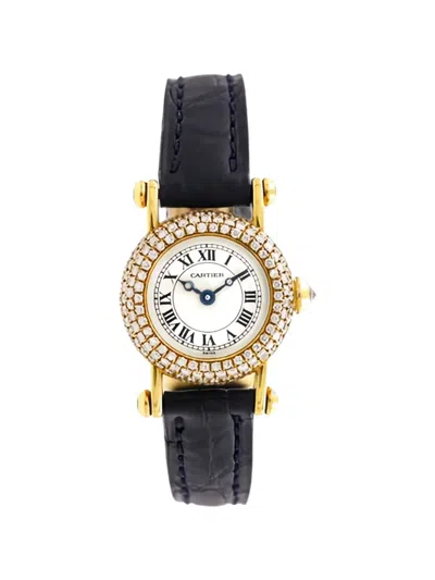 Pre-owned Cartier Diabolo 21mm Watch In Neutrals