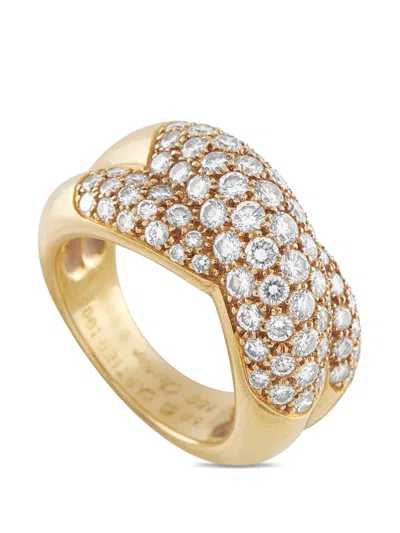 Pre-owned Cartier Diamond Ring In Gold