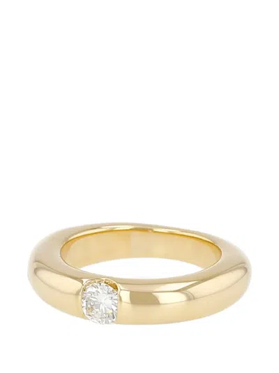 Pre-owned Cartier Diamond Ring In Gold