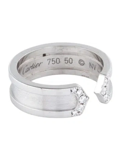 Pre-owned Cartier Double C De  Ring In Multi