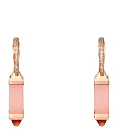 Cartier Earrings In Pink