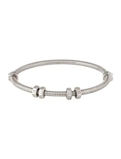 Pre-owned Cartier Ecrou De  Bracelet, 6.5" In Multi