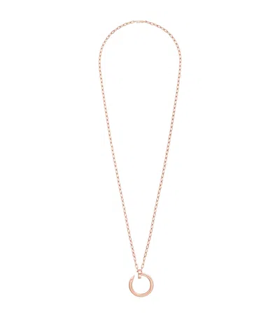 Cartier Extra-large Rose Gold Juste Un Clou Necklace