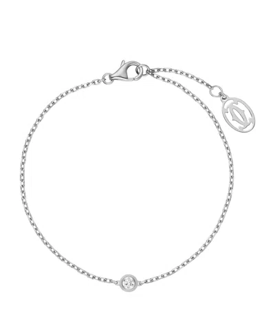 Cartier Extra-small White Gold And Diamond  D'amour Bracelet