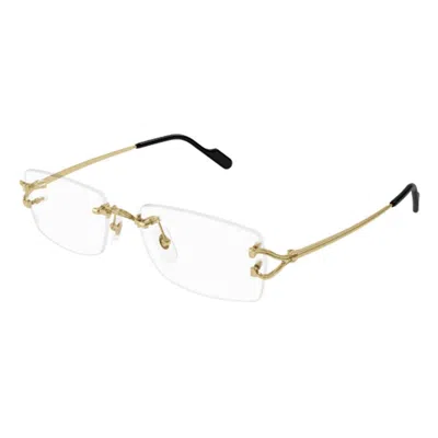 Cartier Eyeglass In Gold