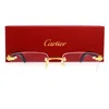 Cartier Eyeglass In Gold