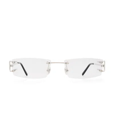 Cartier Eyeglass In Silver